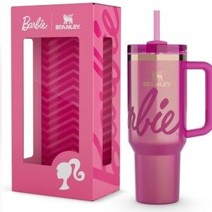 The 40oz. Barbie™ Icon Quencher arrive in a bright pop of Barbie™ pink!
